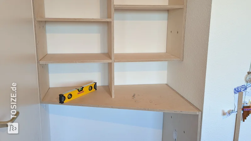 Shelf in the children's room, by Michael