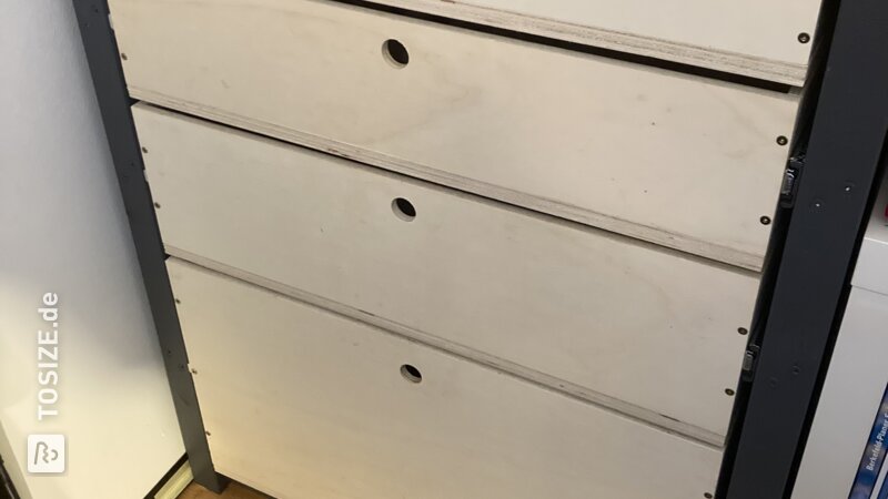 Schubladen für Regal, von Martin 