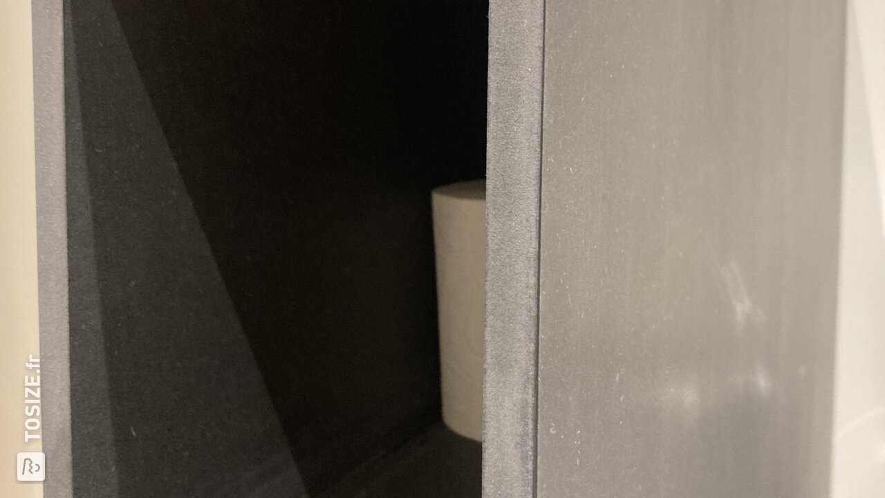 Cloison/meuble de rangement, par Babtiste