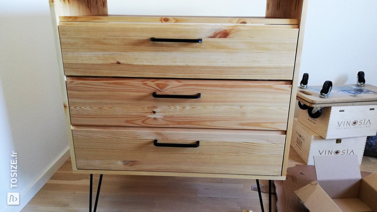 DIY commode van vuren - TOSIZE.fr