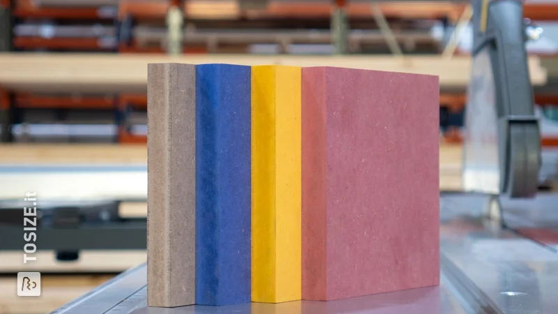 NUOVO: Pannelli MDF colorati, date colore al vostro progetto!