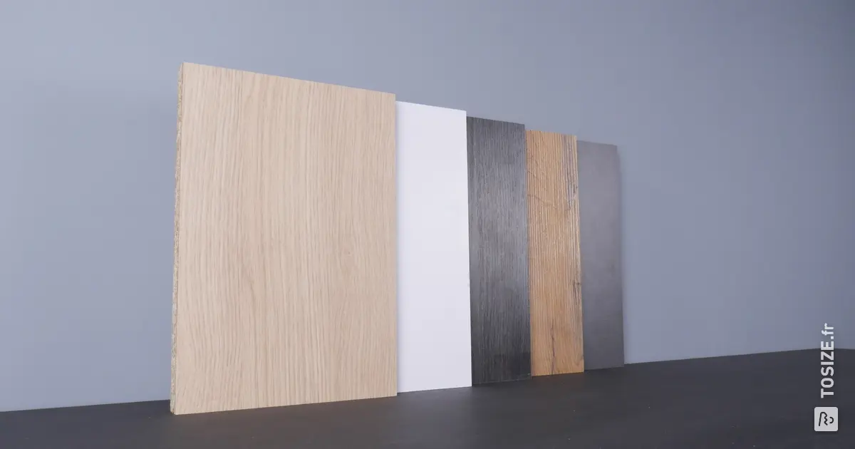 NOUVEAU : Panneaux de particules mélaminés, pour tous les styles ...
