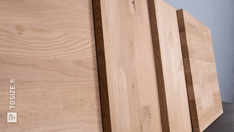 NEW: Solid oak wood panels made to measure!