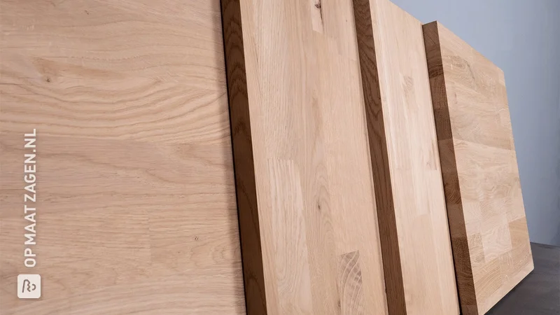 NIEUW: Massief eiken houten panelen op maat!