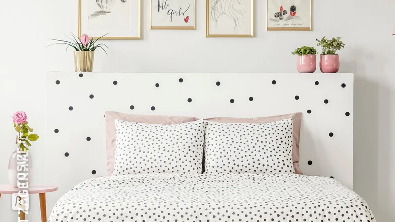 Brighten up your bed; make your own headboard