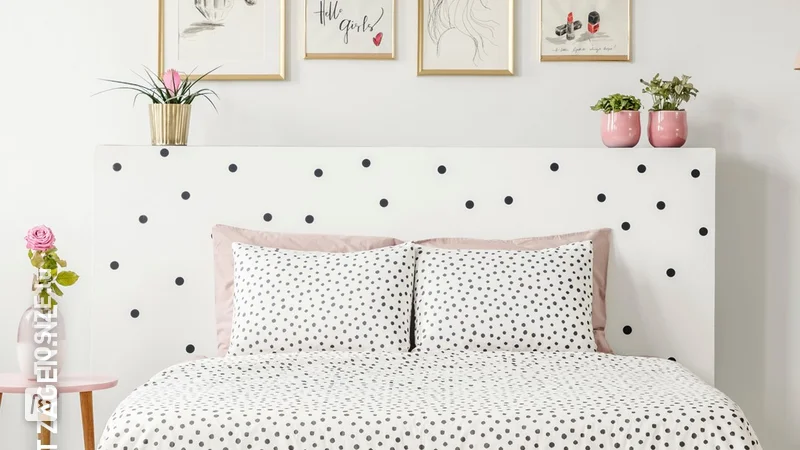 Brighten up your bed; make your own headboard