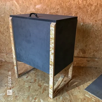 Make your own waste bin to separate waste!
