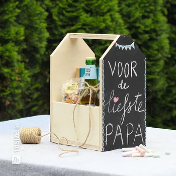 Homemade box for father's day, by Ivonne