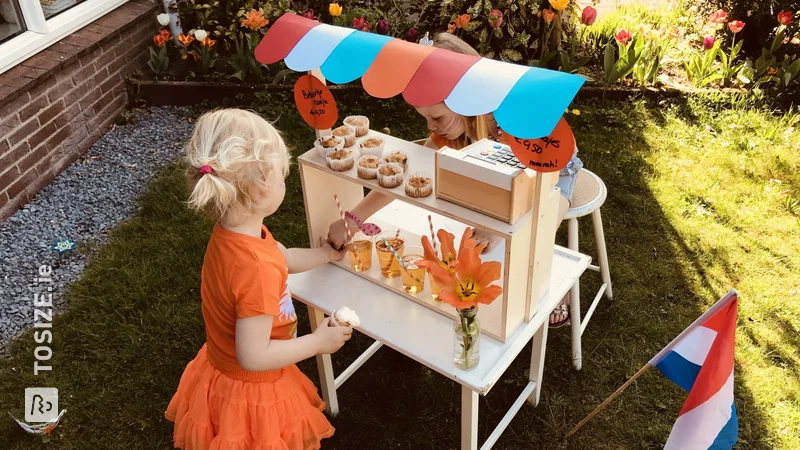 DIY: Make a mini market stall for your kids!
