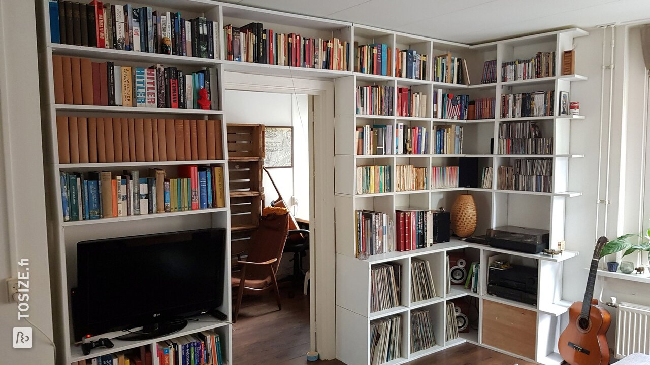 Plywood Hardwood Wall Cabinet, by Jeroen