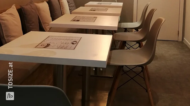 Tischplatten aus Standard-MDF, von Bruno