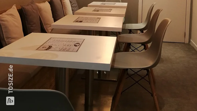 Tischplatten aus Standard-MDF, von Bruno