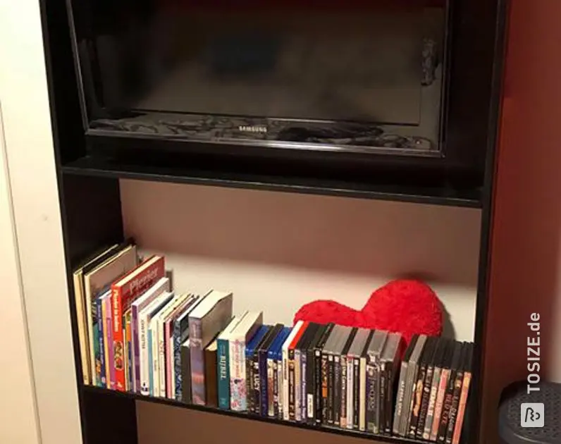 Selbstgebauter TV-Schrank aus Multiplex-Hartholz | TOSIZE.de