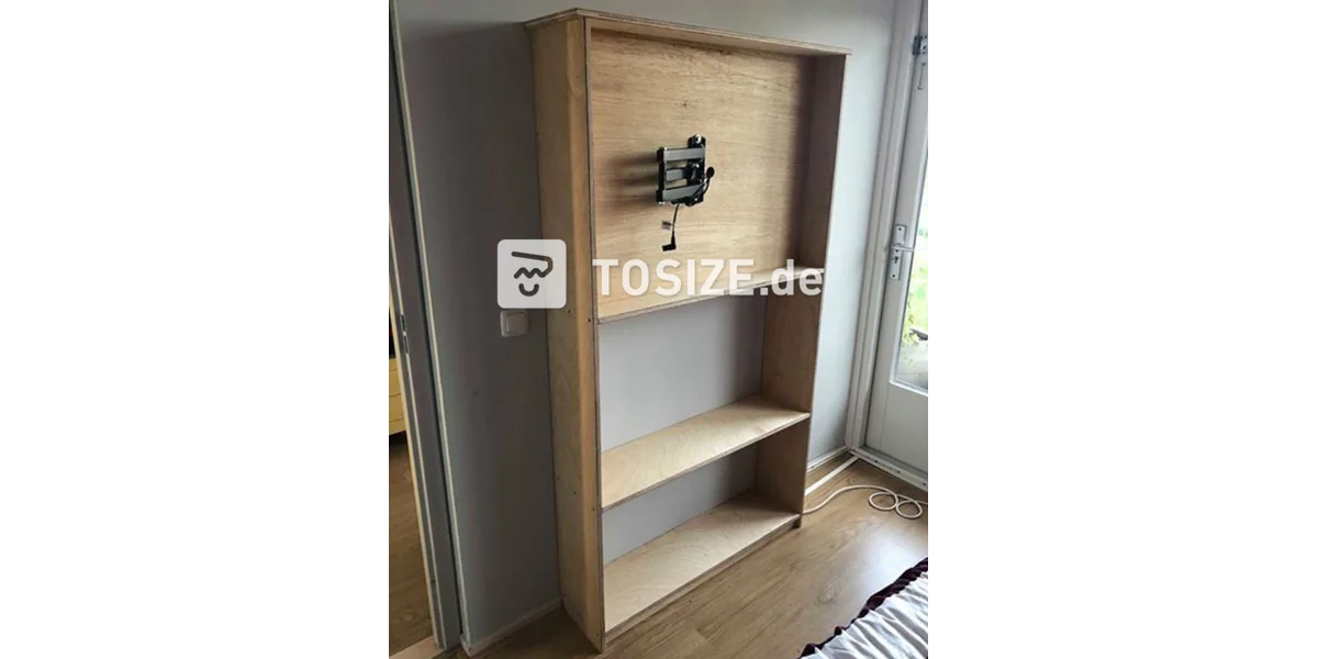Selbstgebauter TV-Schrank aus Multiplex-Hartholz | TOSIZE.de