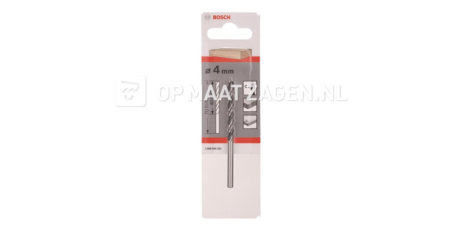 Houtspiraalboor 4x40mm