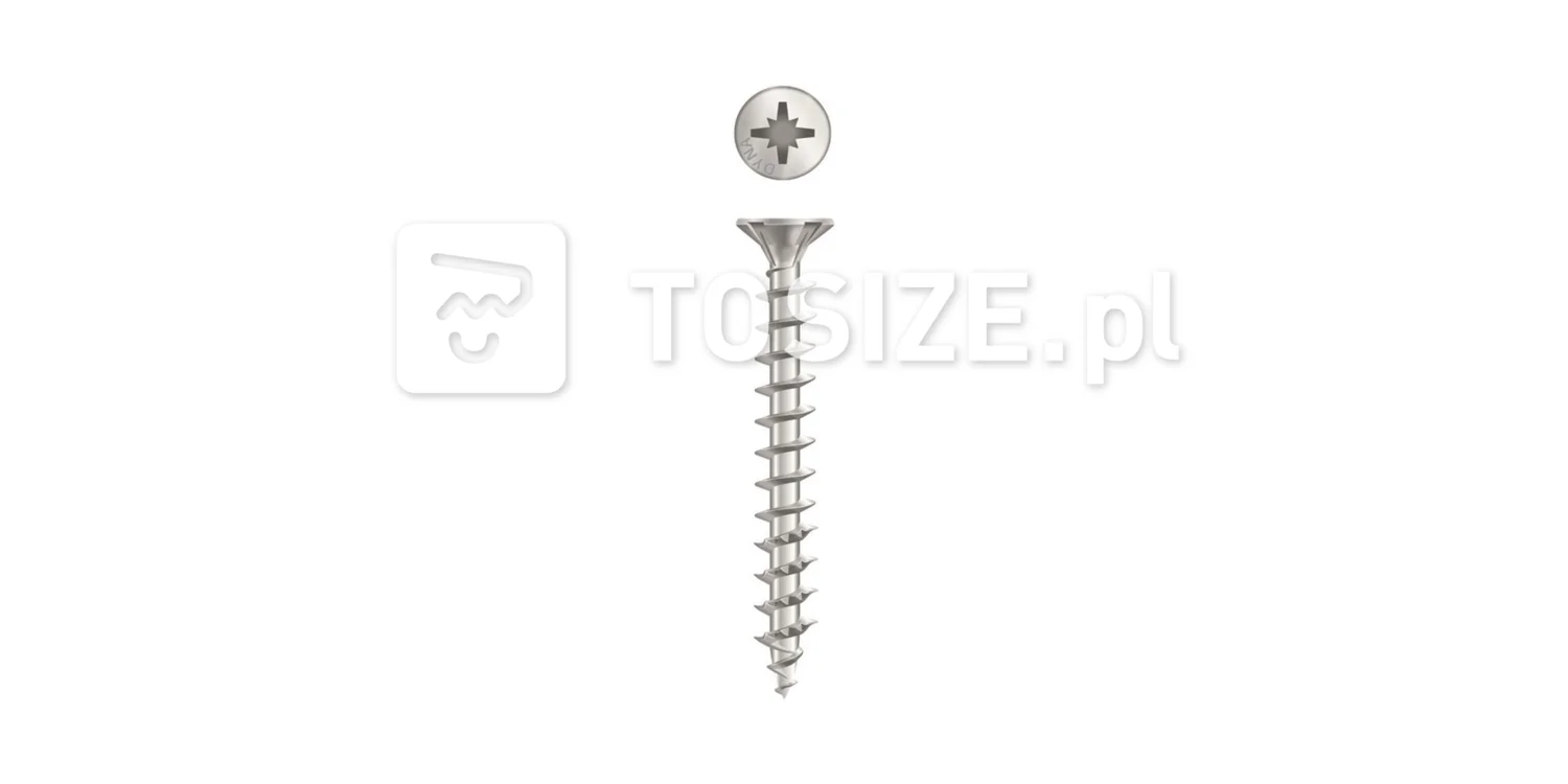 Chipboard screw with countersunk head 3x40mm