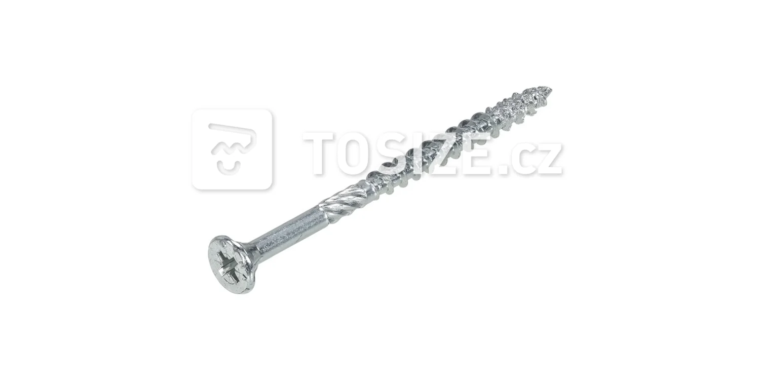 Chipboard screw with countersunk head 6x100mm