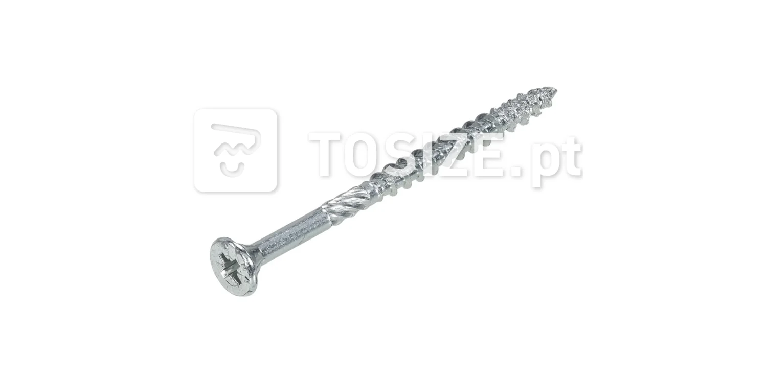 Chipboard screw with countersunk head 6x100mm