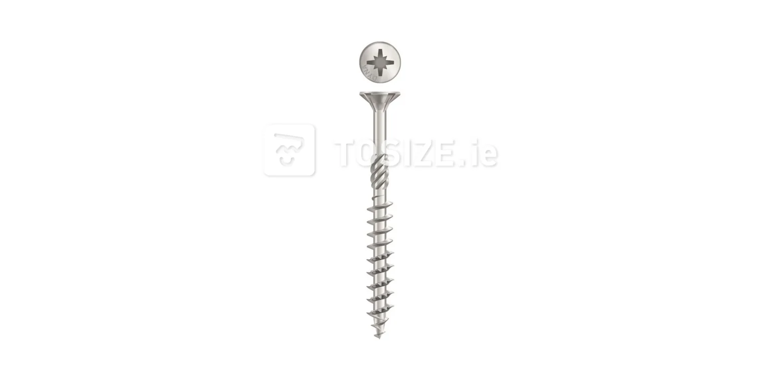 Chipboard screw with countersunk head 6x100mm