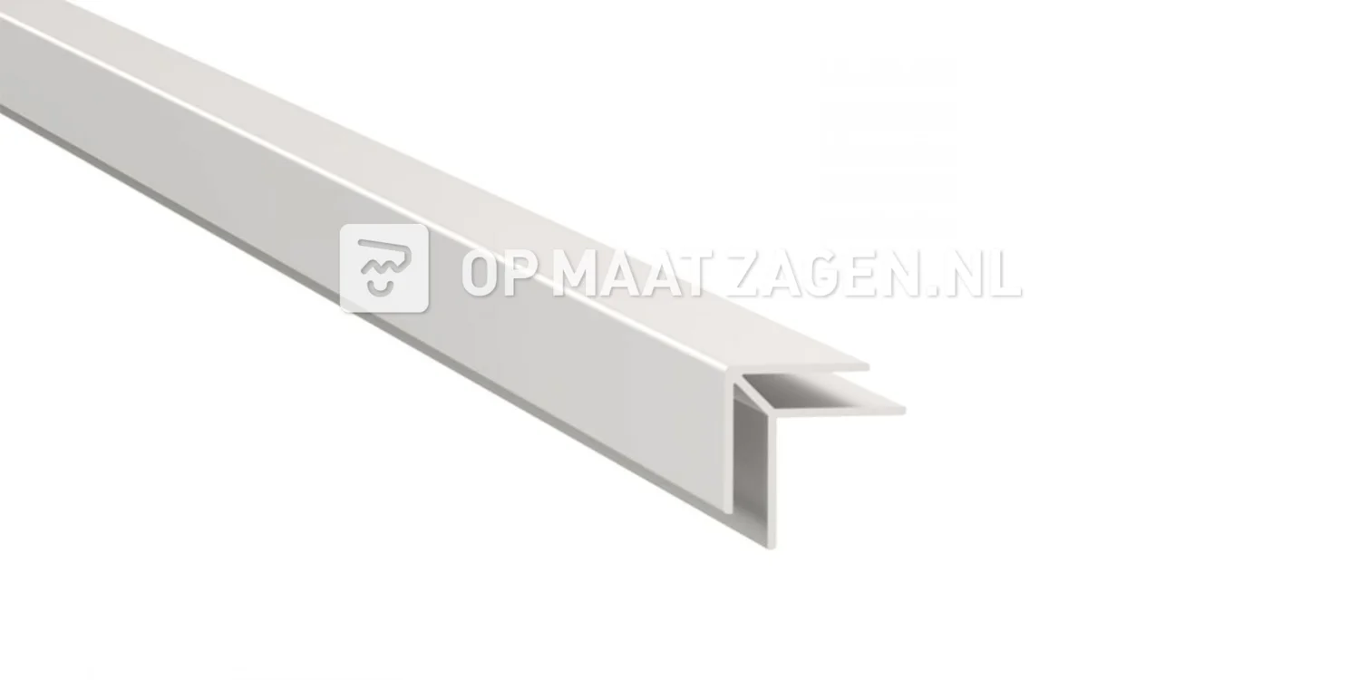 Aluminium exterior corner profile for 4 mm wall panel