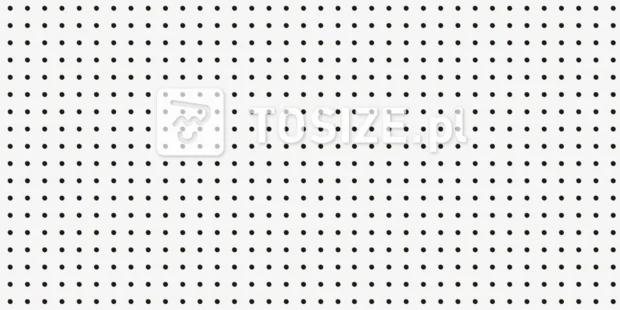 Hardboard Perforated white 3.2 mm