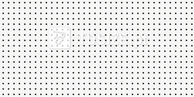 Hardboard Perforated white