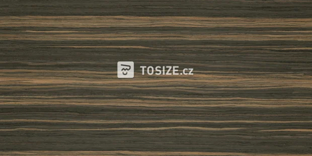 MDF Water-resistant Ebony Macassar Quartered veneer 19 mm