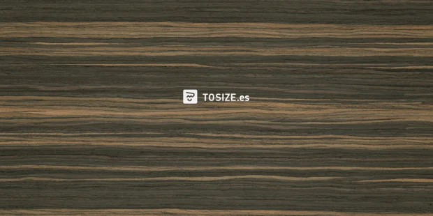 MDF Water-resistant Ebony Macassar Quartered veneer