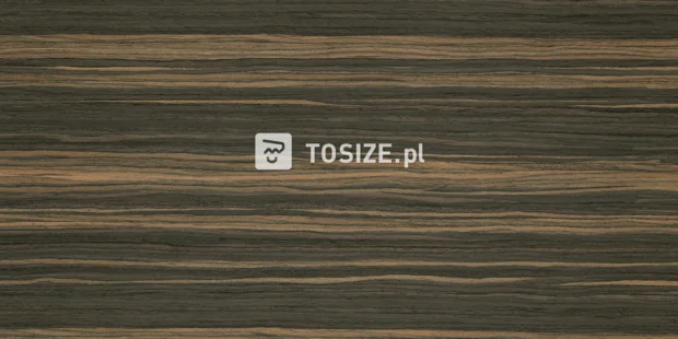 MDF Water-resistant Ebony Macassar Quartered veneer