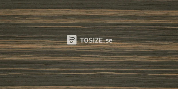 MDF Water-resistant Ebony Macassar Quartered veneer