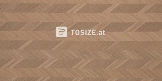 MDF Water-resistant Oak Quartered veneer chevron 19 mm