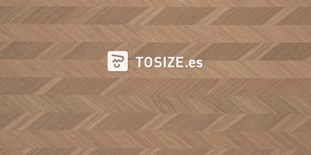 MDF Water-resistant Oak Quartered veneer chevron