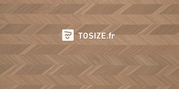 MDF Water-resistant Oak Quartered veneer chevron