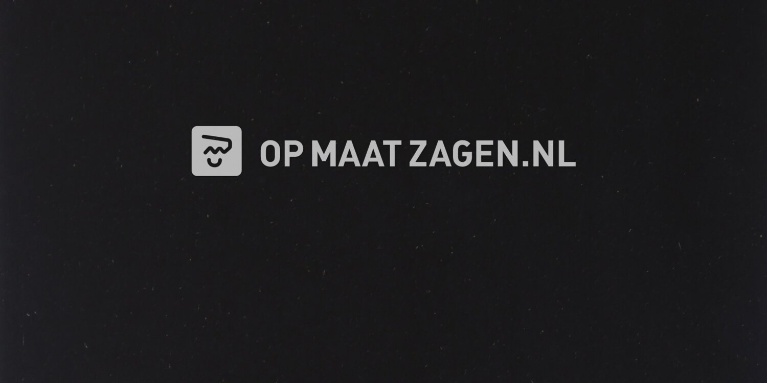 MDF Vochtwerend V313 Zwart - Hoogglans Gelakt