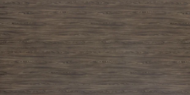 Armoire (en bois) foncée avec compartiments ouverts et portes