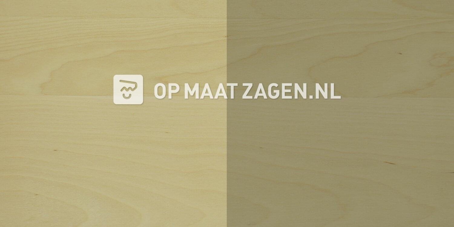 Esdoorn massief drie lagen paneel