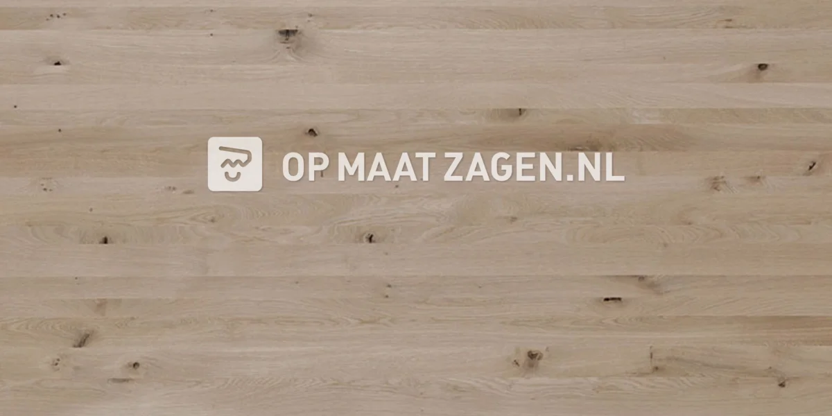 Rustieke massief eikenhouten op maat bestellen - OPMAATZAGEN.nl