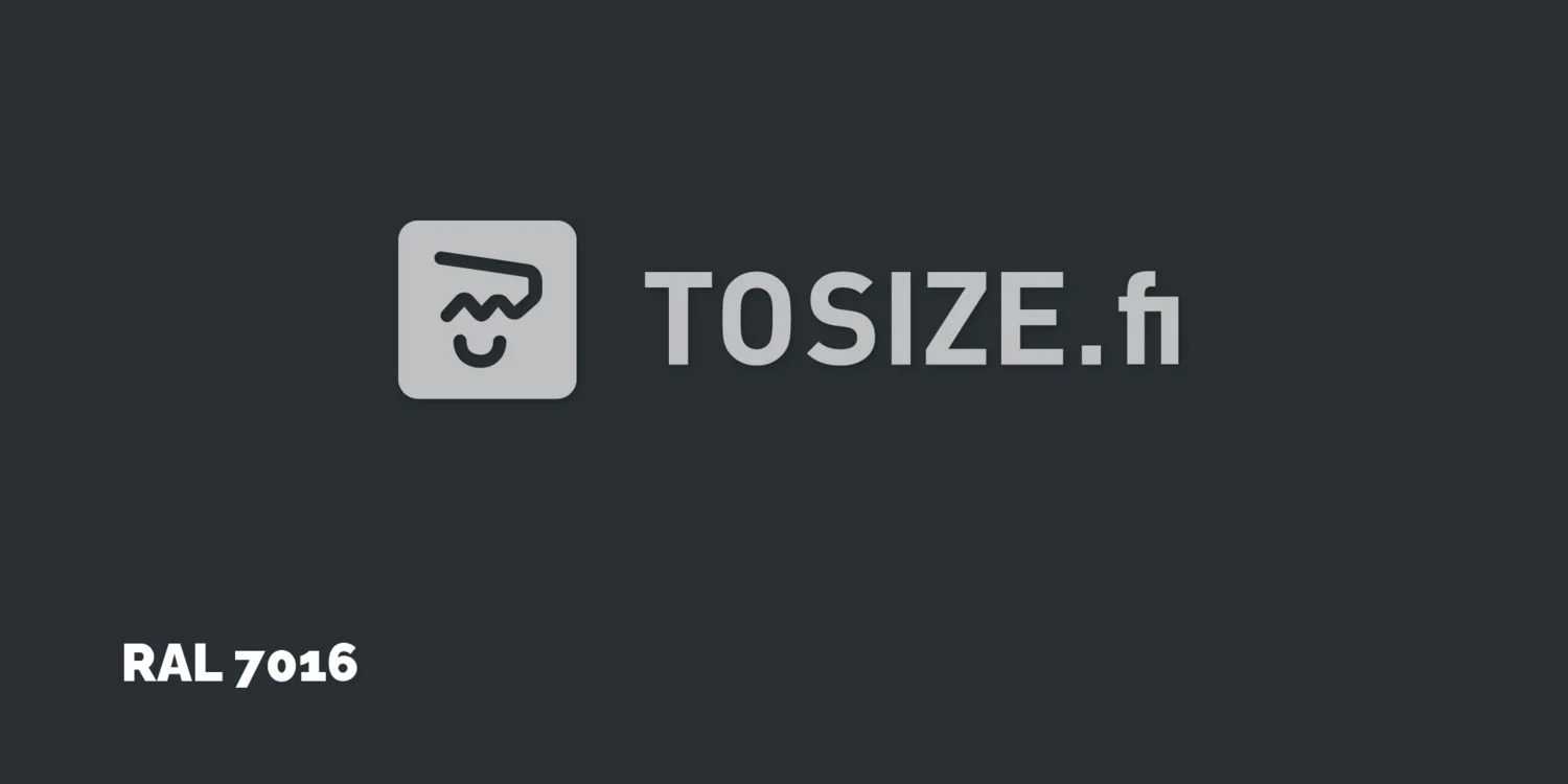 Trespa Izeon ​​Anthracite 6mm (1 side)