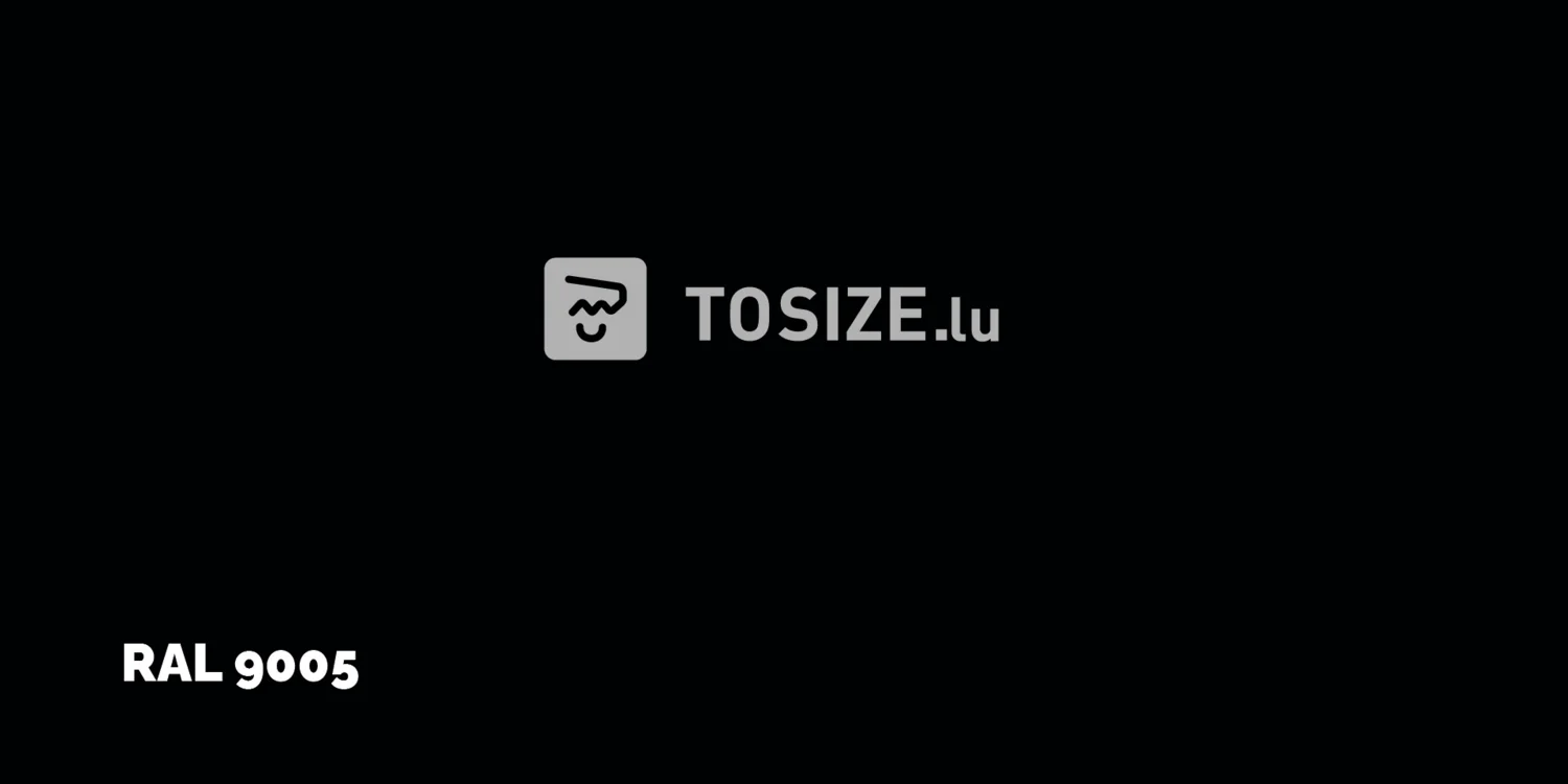 Trespa Izeon schwarz 6mm (1 seite)