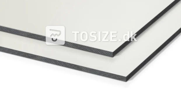 HPL facade panel traffic white