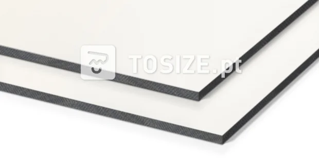 HPL facade panel pure white