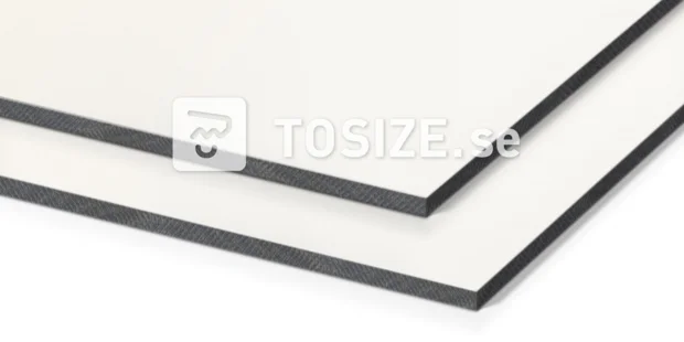 HPL facade panel pure white