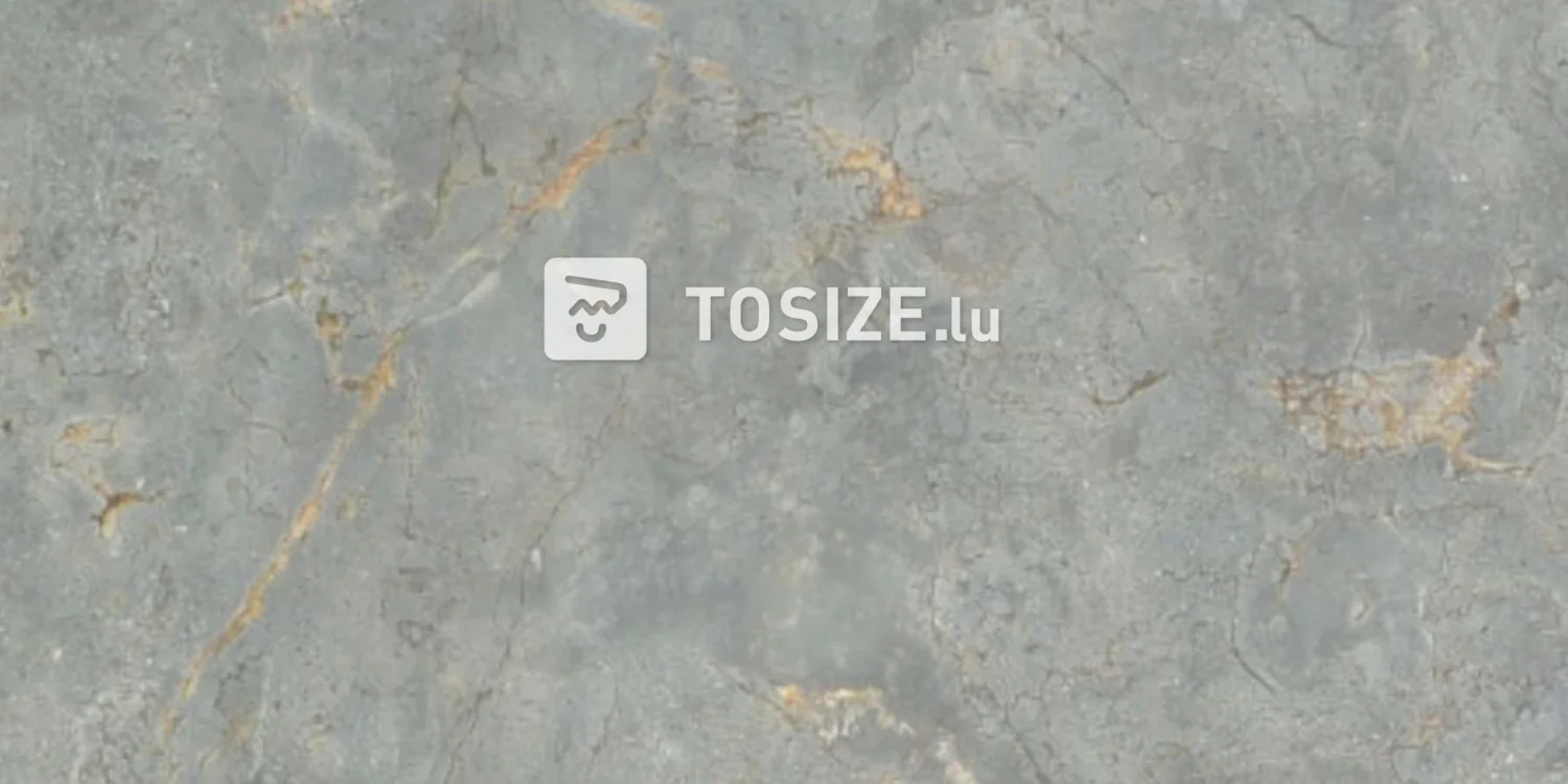 Panneau mural de luxe marbre bleu gris (BRS)