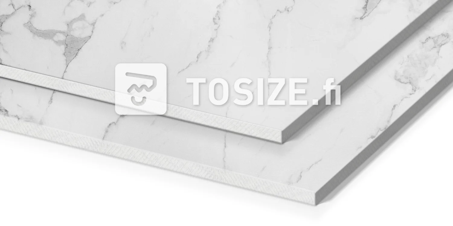 Luxury wall panel marble white (CRR)