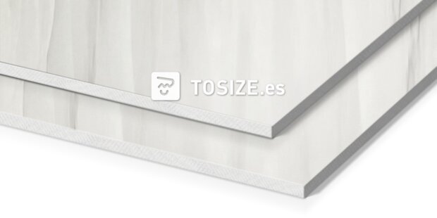 Panel de pared de lujo mármol gris claro (LCCA)