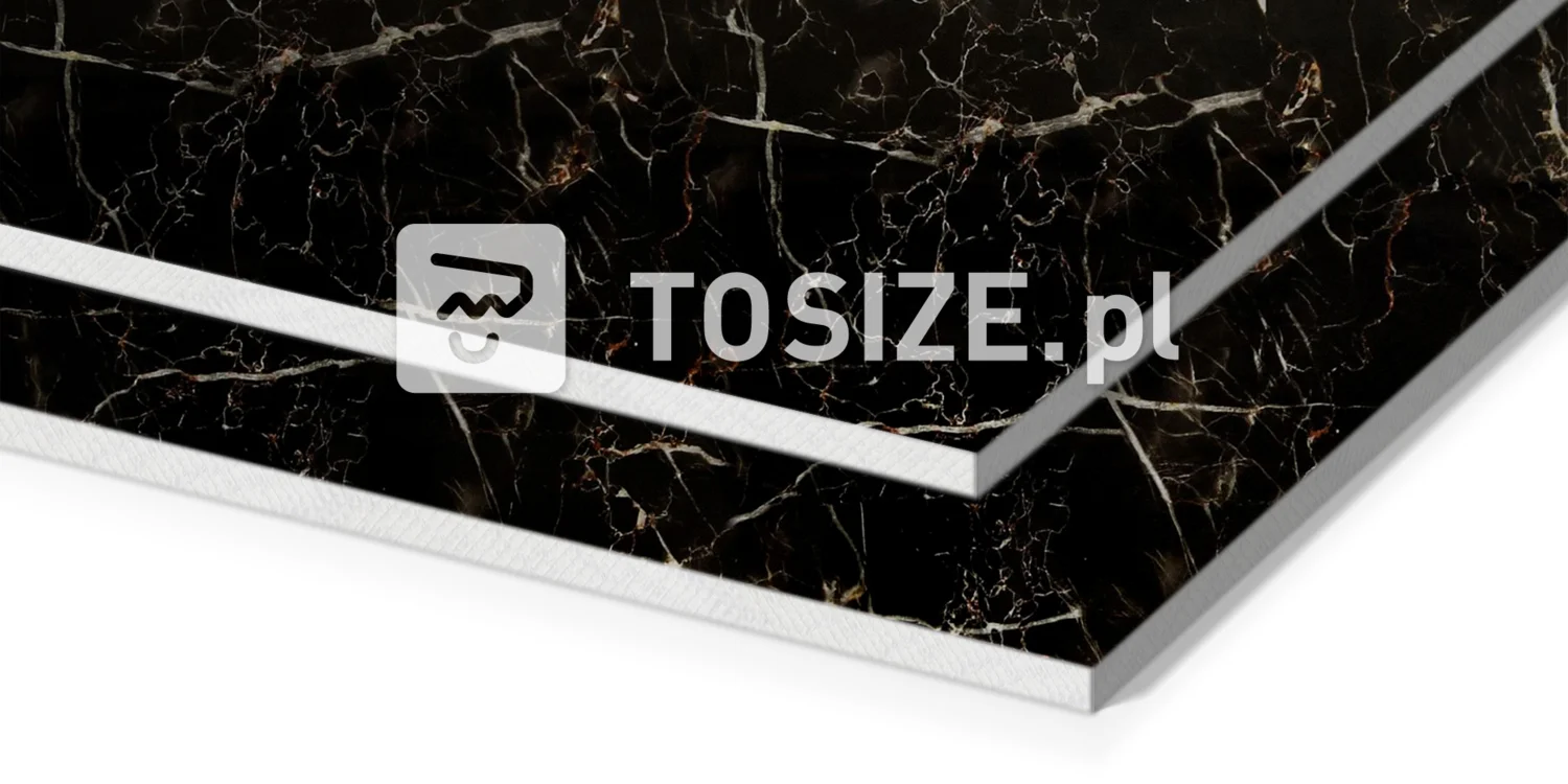 Luxury wall panel marble black (MLN)