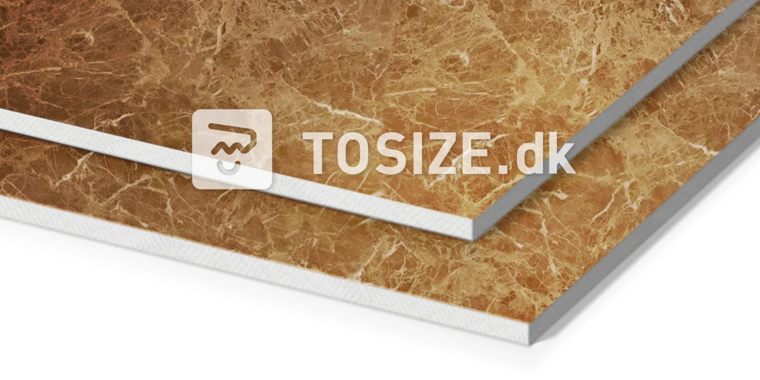Luxury wall panel marble brown (MDN)