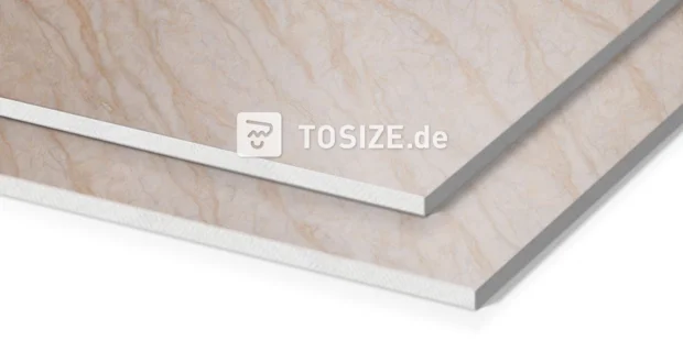 Luxus Wandplatte Marmor creme (VNZ) 4 mm