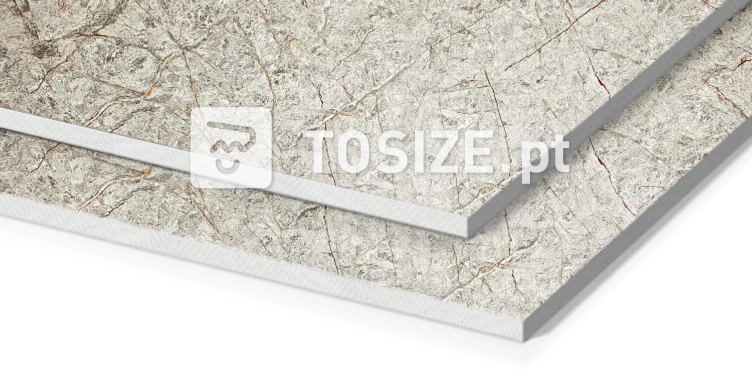 Luxury wall panel marble gray (RCC)