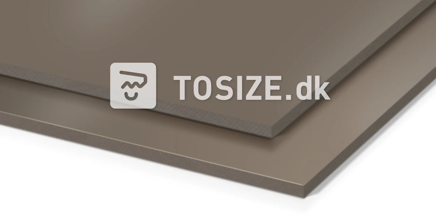 Wall panel beige gray high gloss